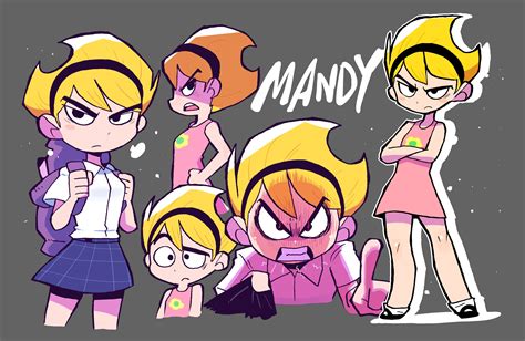 Mandy The Grim Adventures Of Billy Mandy Drawn By Rariatto Ganguri