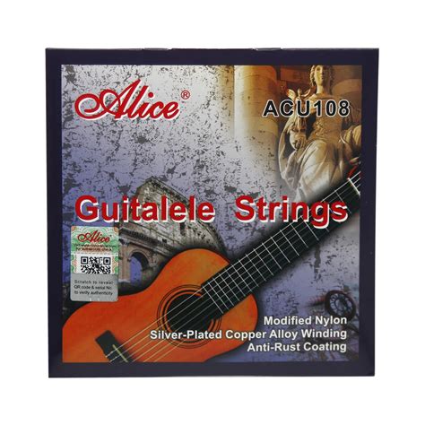 Alice Acu108 Guitalele Strings Set Modified Nylon And Copper Alloy Wound