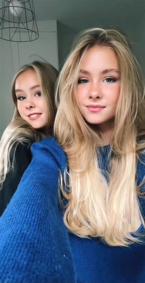 iza and elle 🌷 long hair styles blonde female images
