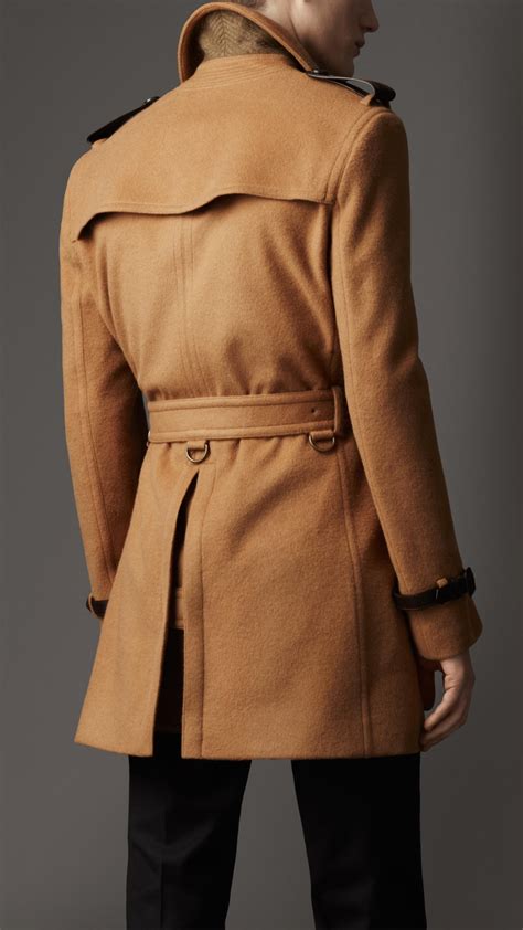 Burberry daylesmoore wool coat review petite style script. Burberry Midlength Wool Cashmere Trench Coat in Camel ...