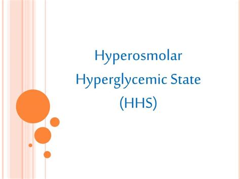 Hyperosmolar Hyponatremia