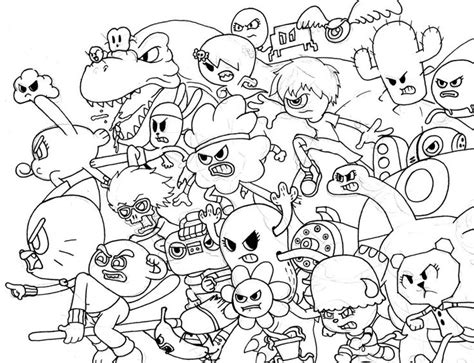 Amazing world of gumball coloring pictures. Amazing World Of Gumball Coloring Pages To Print at ...