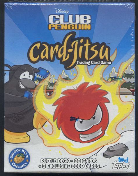 Maybe you would like to learn more about one of these? Topps Club Penguin Card-Jitsu Factory Sealed Puffle Deck | DA Card World