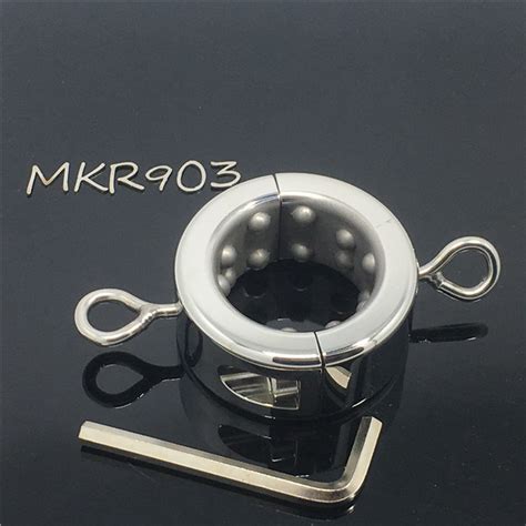 Hot Selling Metal Stainless Steel Scrotal Weight Bearing Ball Stretcher Fetish Sex Cock Ring