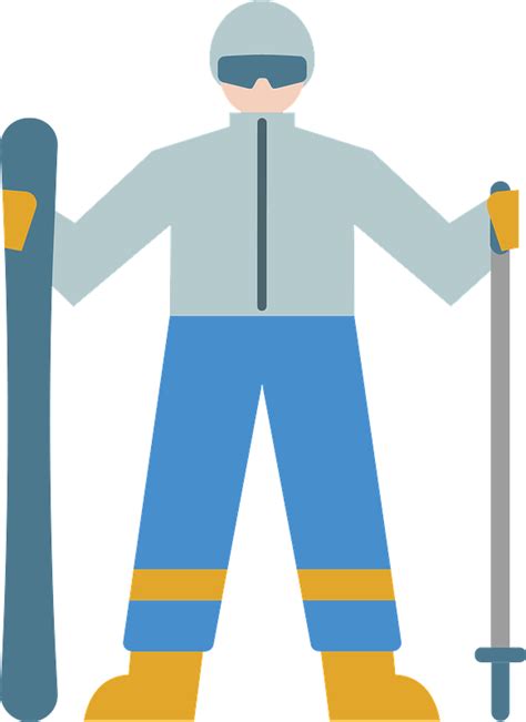 Skier Clipart Free Download Transparent Png Creazilla