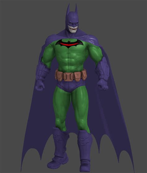 Bac Batman Jokerized Batman By Jckspacy On Deviantart