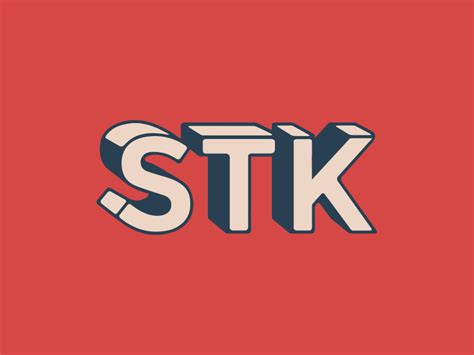 Stk Logo By Nicksgood On Dribbble