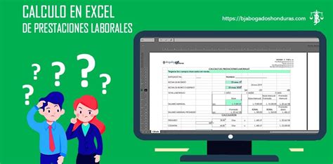 Calcular Prestaciones Laborales En Honduras En Plantilla De Excel