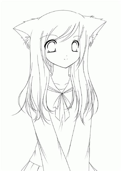 Anime Vampire Girl Coloring Pages Coloring Home