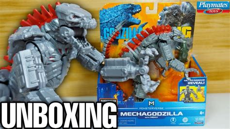 Unboxing Mechagodzilla 6 Playmates Toys Godzilla Vs Kong Youtube