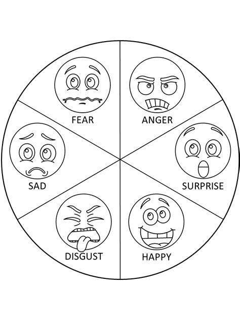 Best Emotions Wheel Printable Tristan Website Printable Template