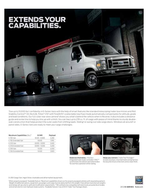 2012 Ford E Series Brochure Mason City Ford Waverly Ford And Clea