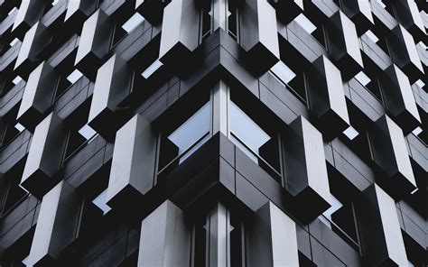 Download Wallpaper 3840x2400 Building Facade Architecture Modern