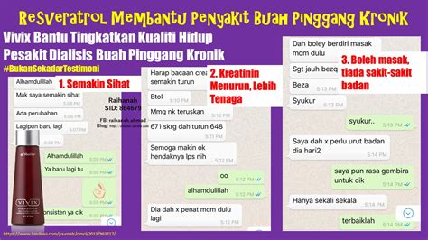 Jika menjalani pemindahan ginjal daripada penderma tidak dapat dilaksanakan. Kesan Dialisis Buah Pinggang Kronik CKD | Vitamin Cerdik ...