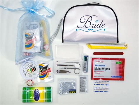 Amazon Com Yacanna Wedding Survival Kit Bridal Emergency Kit In White