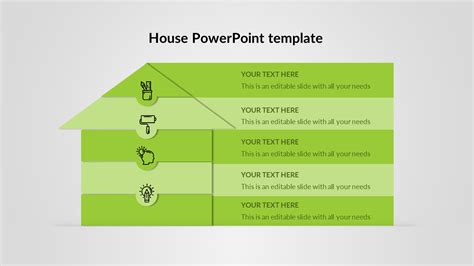 Add House Powerpoint Template For Presentation Now