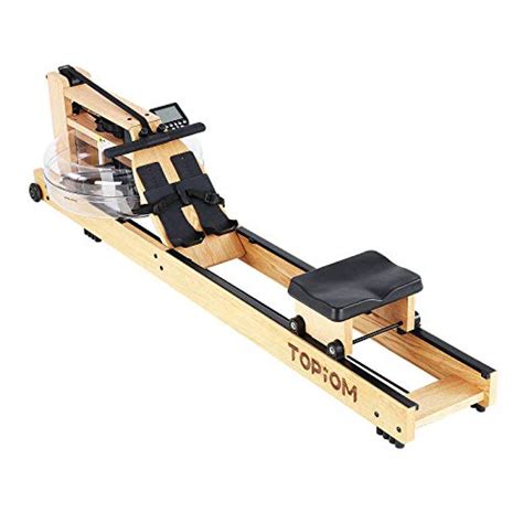Mornon Home Rowing Machine Wooden Indoor Rowing Machine With Adjustable