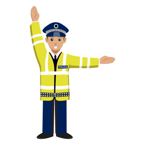 Traffic Police Signalling Png Traffic Police Police Pictures To Draw