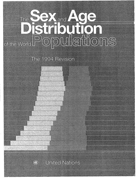 the sex and age distribution of the world populations the 1994