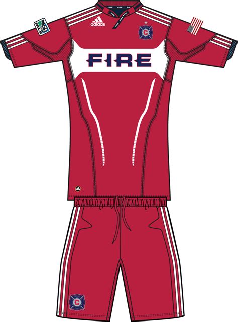 Chicago Fire Home Uniform Major League Soccer Mls Chris Creamers