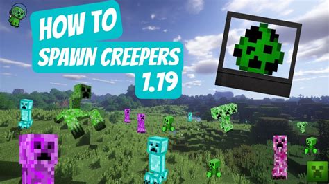 How To Spawn Creepers In Minecraft 119 Youtube
