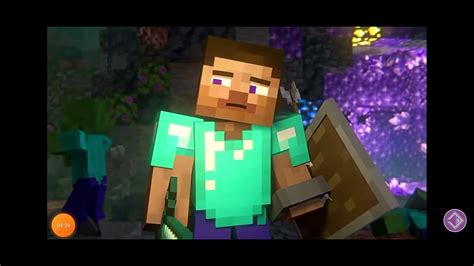 Minecraft Steve And Alex Fight Warden Animation Story Youtube
