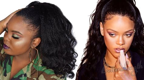 The best bangs for round faces. How to Do A Rihanna Inspired Loose High Ponytail on Short ...