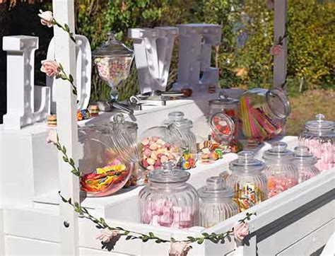 Candy Bar Xl Paket Weiß Hochzeitsdekoration Rund Um Ihre Hochzeit