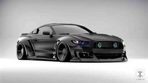 Ford Mustang Clinched Visualization On Behance