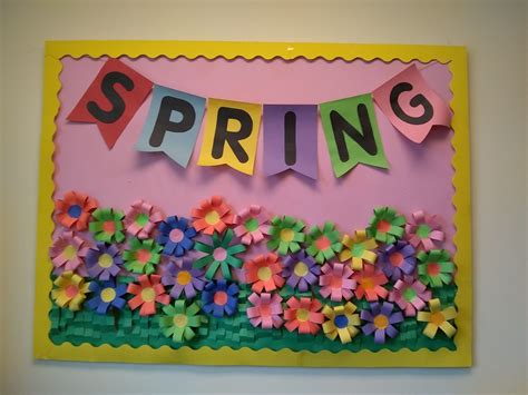 Spring Board 💜 Spring Bulletin Boards Spring Bulletin Spring