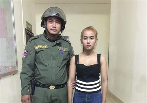 cute girl detained for stealing money from a banker cambodia expats online forum news