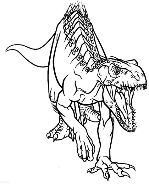 Indoraptor Coloring Pages  Coloring Home