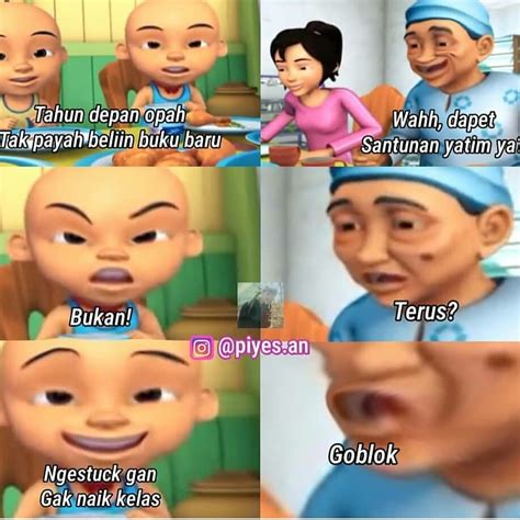 89 Memes Funny Upin Ipin Meme Face