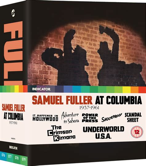 Samuel Fuller At Columbia 1937 1961 Le Lime Wood Media Ltd