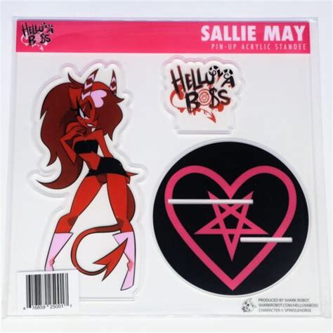 Helluva Boss Pin Up Sallie May Limited Edition Acrylic Stand Standee