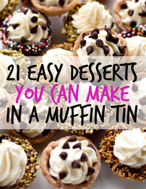 Mini Banana Cream Pies Muffin Tin Desserts Dessert Bites Mini