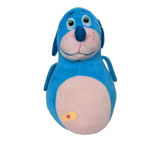 Disney Doc Mcstuffins Boppy Blue Puppy Dog Plush Stuffed Animal 7