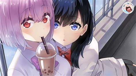 Anime Girls Do The Bubble Tea Challenge Everything Is A Challenge