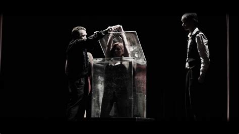 adrienne phoenix performs harry houdini s famous water torture cell escape youtube