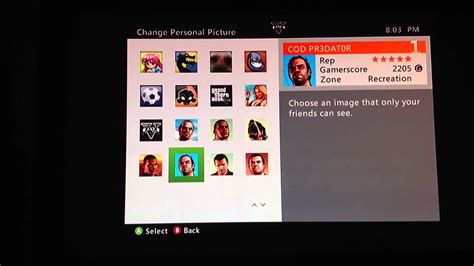 Gta 5 New Gamer Picture Pack For Xbox 360 Youtube