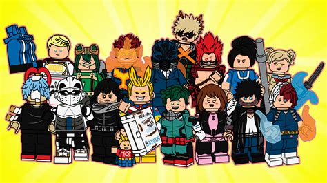 Lego My Hero Academia Minifigures Rbokunoheroacademia