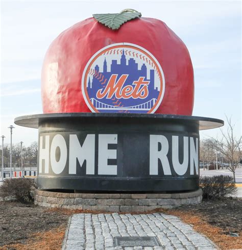 Original Shea Stadium Home Run Apple Mets History