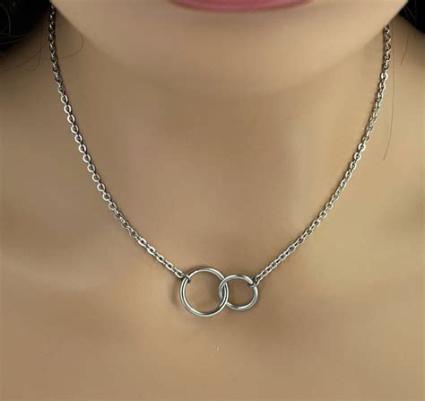 Bdsm O Ring Submissive Collar 24 7 Wear Custom Collars For Women