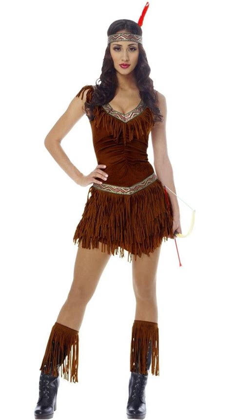 Cosplay Costume Halloween Indian Tribal Dance Dress Women Native Indians Princess Of Tribe Stage