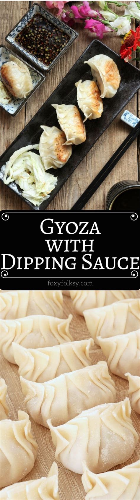 When you buy through links on our site, we may earn an affiliate commission. Gyoza Recipe with dipping sauce | Recipe | Recipes, Gyoza ...
