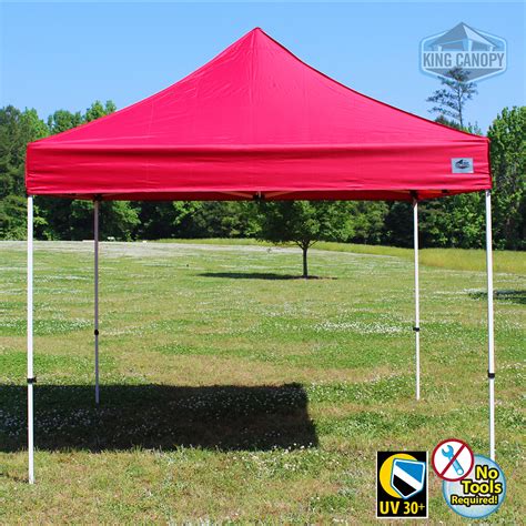 Overall this is a great option as a. King Canopy FESTIVAL 10X10 Instant Pop Up Tent w/ RED ...