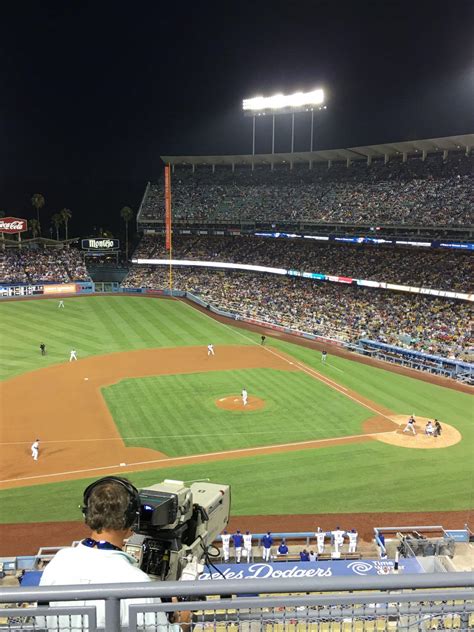Great Seats Great Price Dodger Stadium Infield Reserve 19 Review