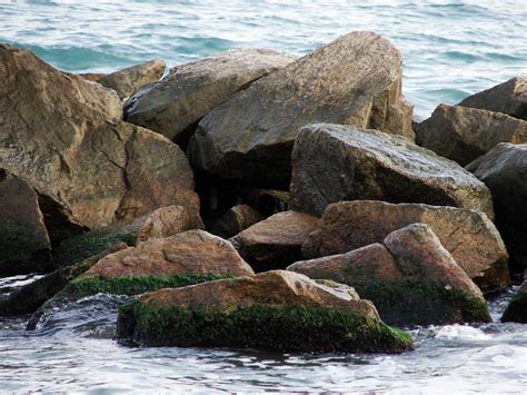 Free Rocks In The Sea Stock Photo