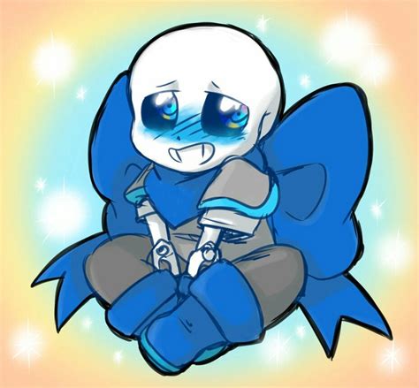 Underswap Blueberry Sans Look So Cute Underswap Undertale Fanart