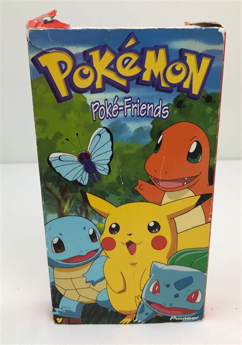 Vintage Pokemon Poke Friends Vhs Tape Movie Video Cassette Etsy Australia